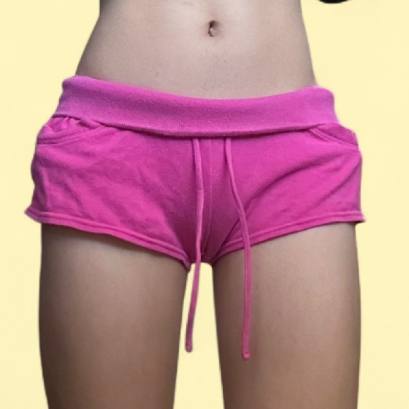 Y2K Low Rise Micro Mini Shorts - Picture 2 of 7